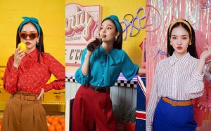 Phối đồ phong cách retro