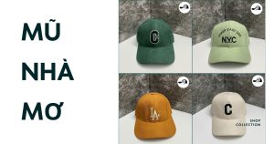 Mũ Lưỡi Trai Phong Cách Hàn Quốc - Nũ nhà mơ